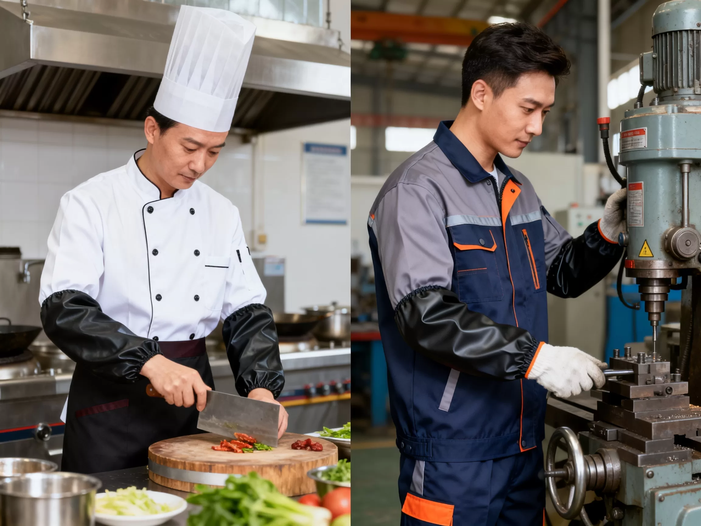 厨师定做劳保服能和机械加工通用吗，湖南厂家怎么选？