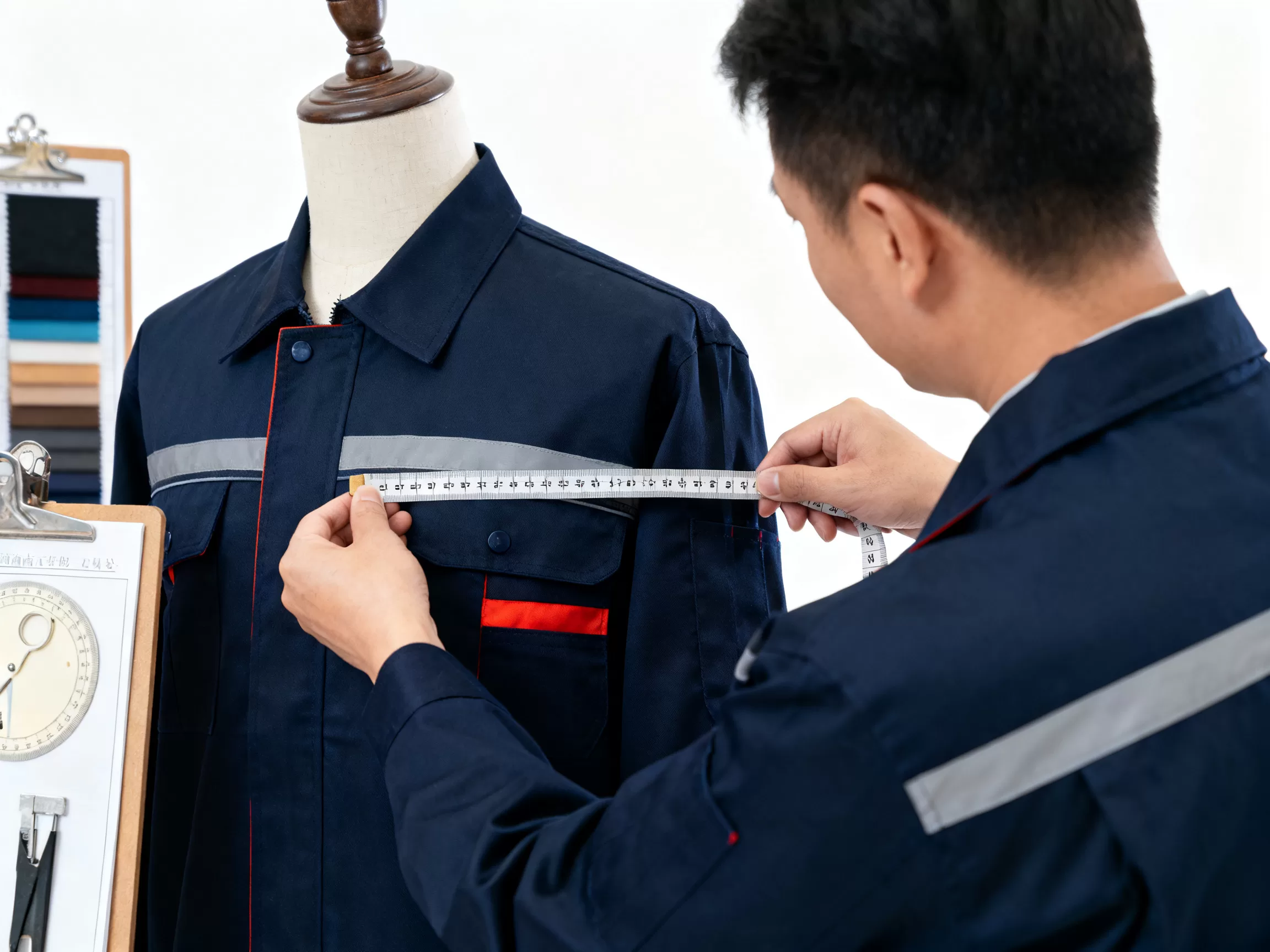 湖南劳保服定做如何准确测量尺寸，哪家厂家更专业？